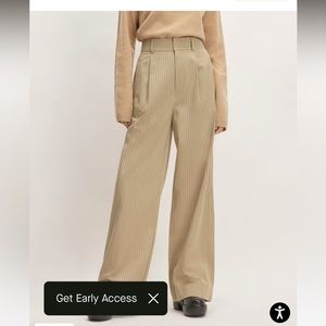 Everlane Way-High Drape Pants Size 4